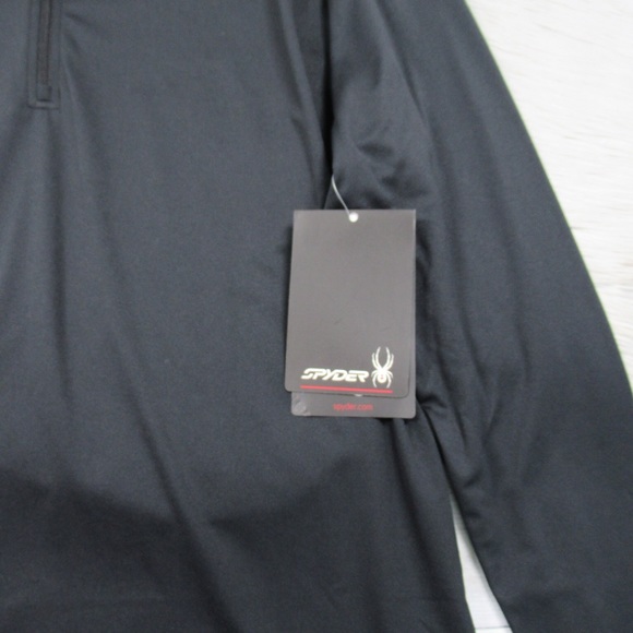 SPYDER Kelso Mountian Dry W.e.b. Quarter Zip T-Neck Pullover Sweatshirt Mens XL - Picture 5 of 12